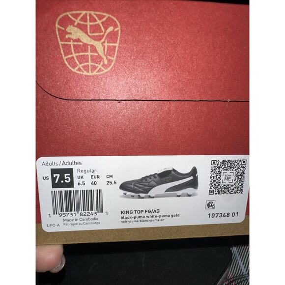 PUMA Men's King Top Turf Training Sneaker 7.5 Msrp $140 - Picture 2 of 5